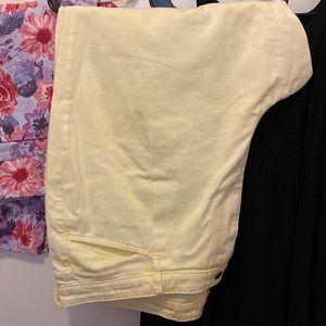Yellow Target store size 24 jeans